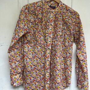 J Crew Liberty of London floral top
